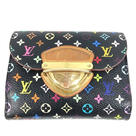 LOUIS VUITTON M60282 MonogramMulticolore PortefeuilleJoy Compact Trifold wallet - Picture 7 of 15